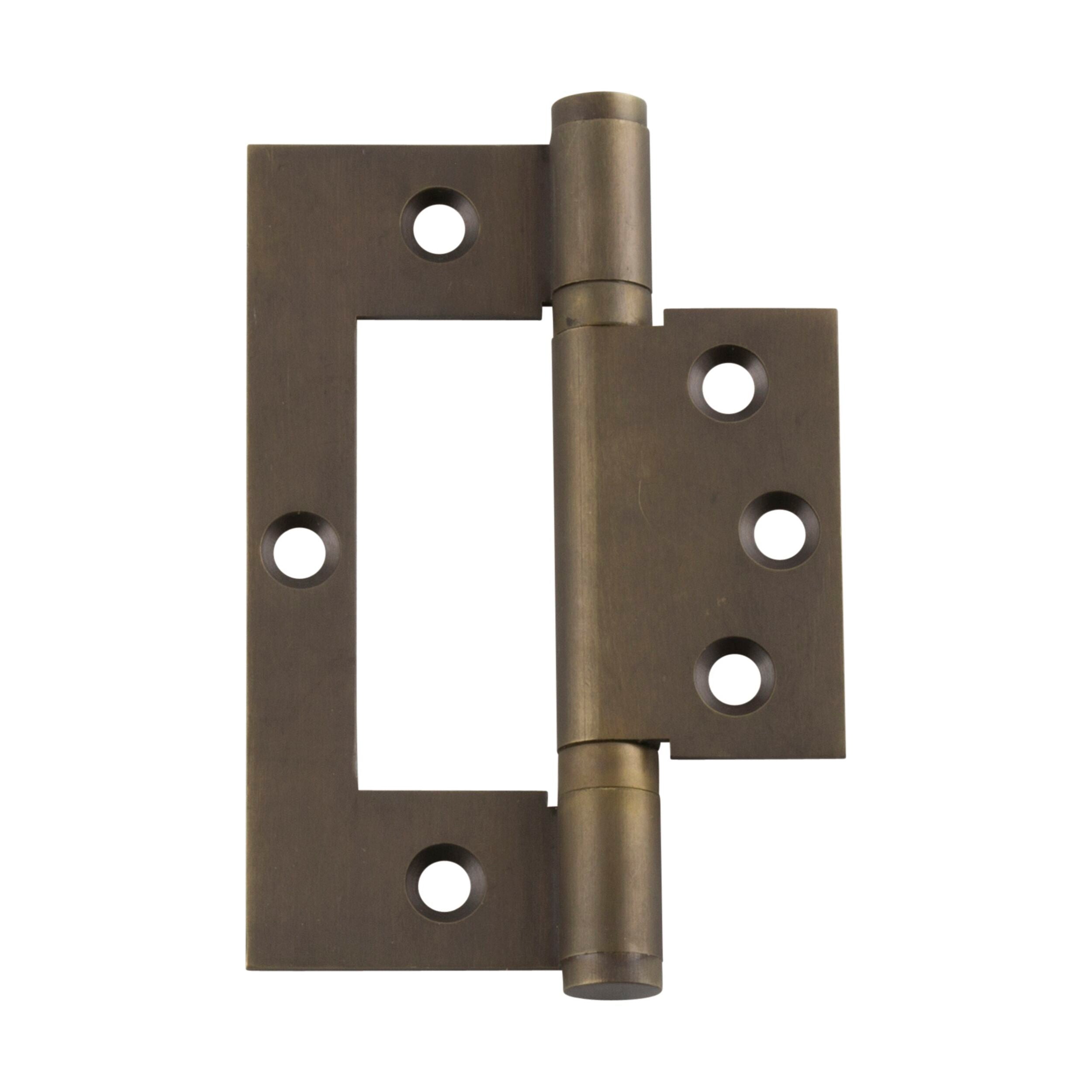 2397 Hinge Hirline Antique Brass H100xW49mm