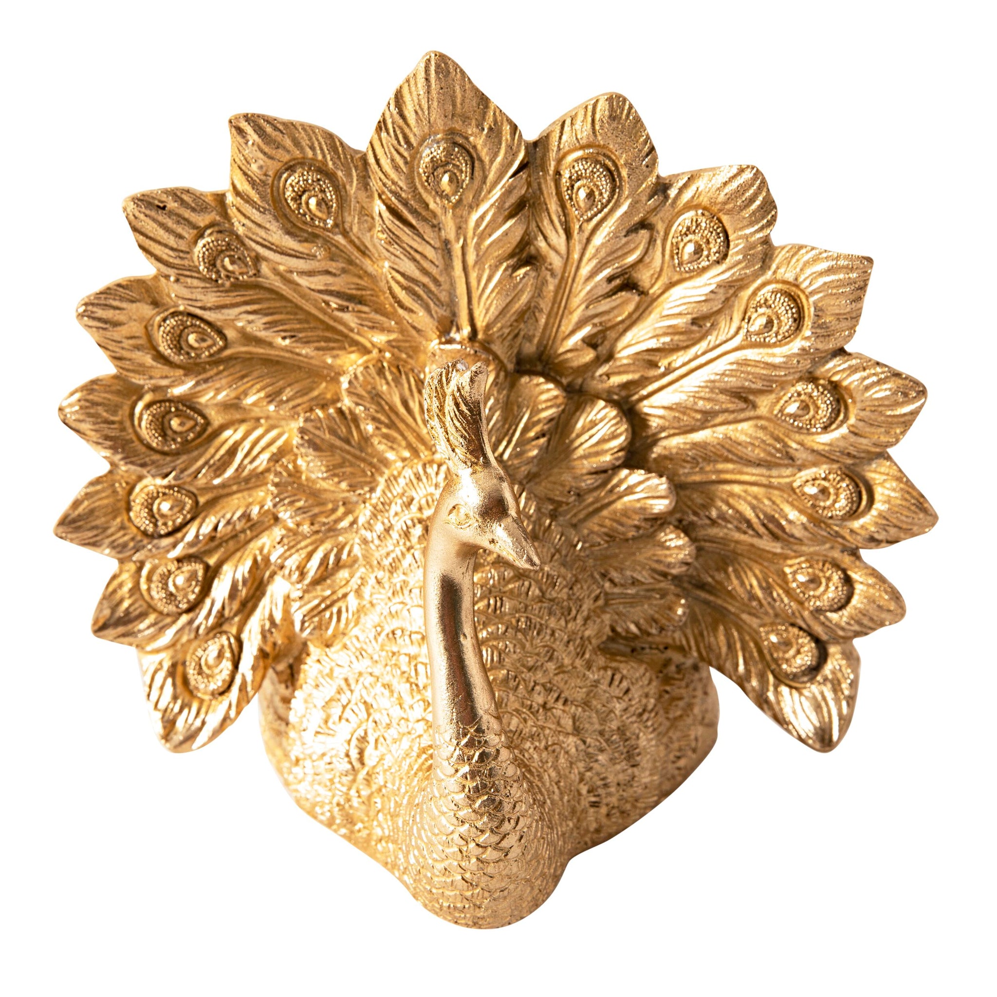 Pearl The Peacock Polyresin 25x14x23.5cm