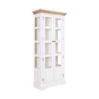 Clover Narrow 2 Door Display Cabinet 193 x 85cm