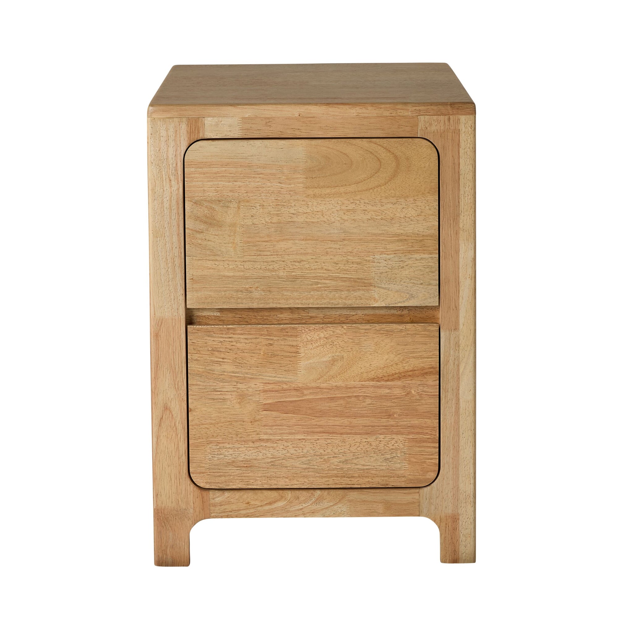 Curve 2 Drawer Bedside