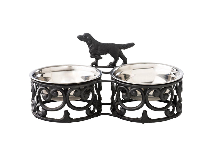 Double Dog Bowl 35x17cm