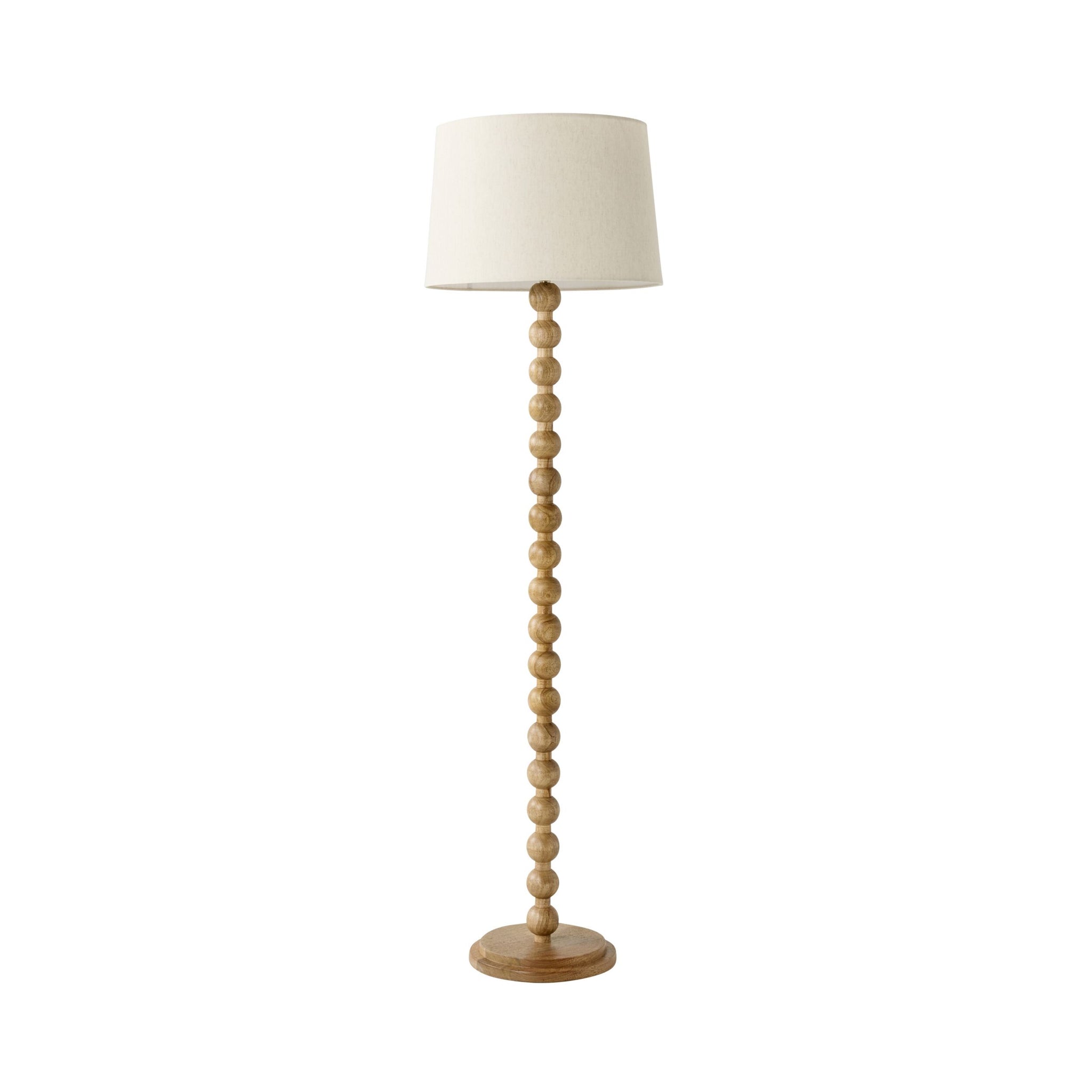 Melissa Wooden Floor Lamp Natural 162cm