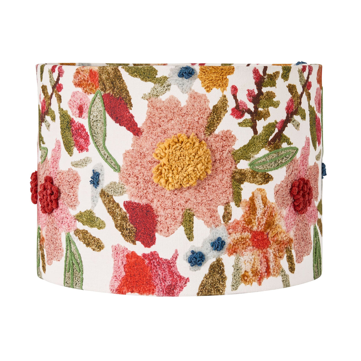 Embroidered Bloom Shade Multicoloured 35cm