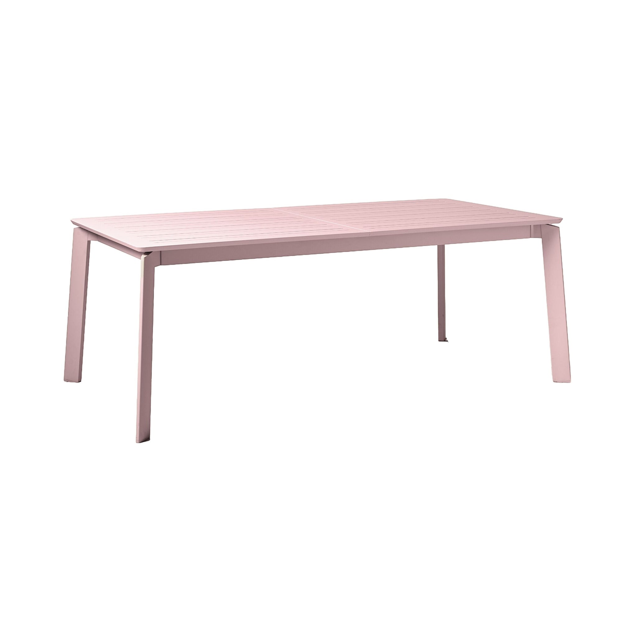 Santana Aluminium Extension Table Rose Pink  200/300cm