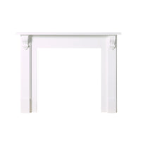 Belford Freestanding Mantel White 144cm