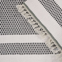 Amalfi Tropic Outdoor Rug Black 150x240cm