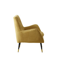 Roux Linen Armchair Mustard