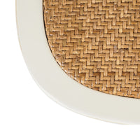 Provincial Cross Back Dining Chair Vintage White