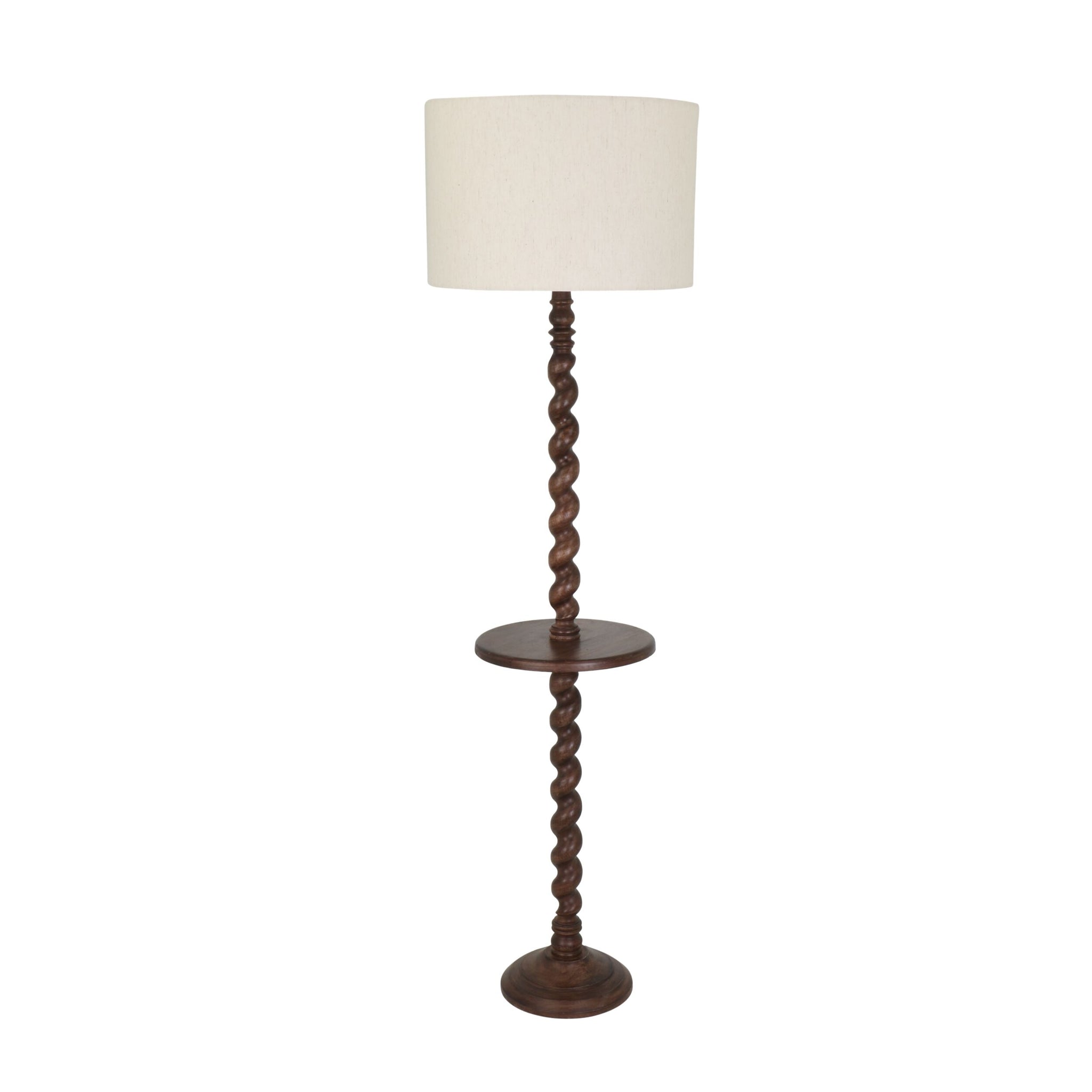 Monty Wooden Floor Lamp 161cm