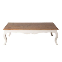 Provincial Oak Coffee Table White