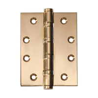 2463 Hinge Ball Bearing Polished Brass H100xW75mm