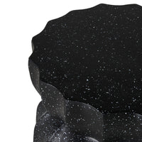 Lotus Black Stool 37x37x46cm