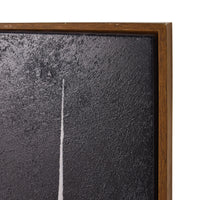 Narrow View Framed Canvas Print 140x100cm
