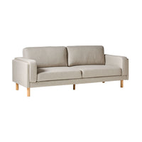 Finch 3 Seater Sofa Amalfi Silver