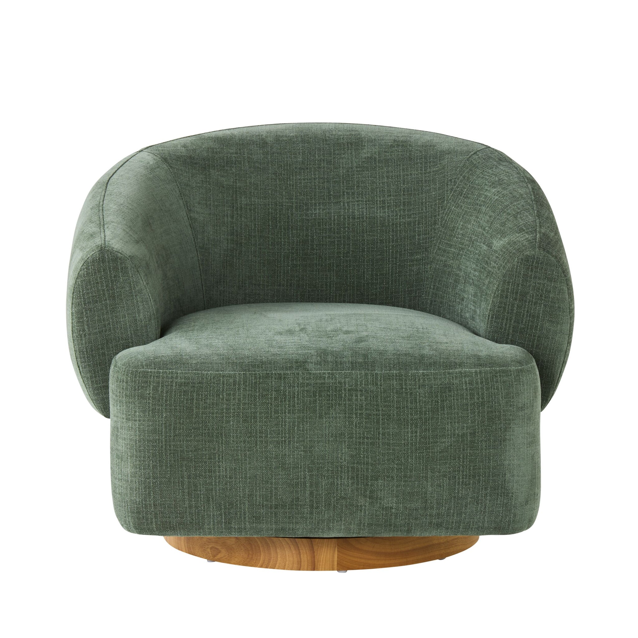 Lyra Swivel Occasional Chair Solace Moss