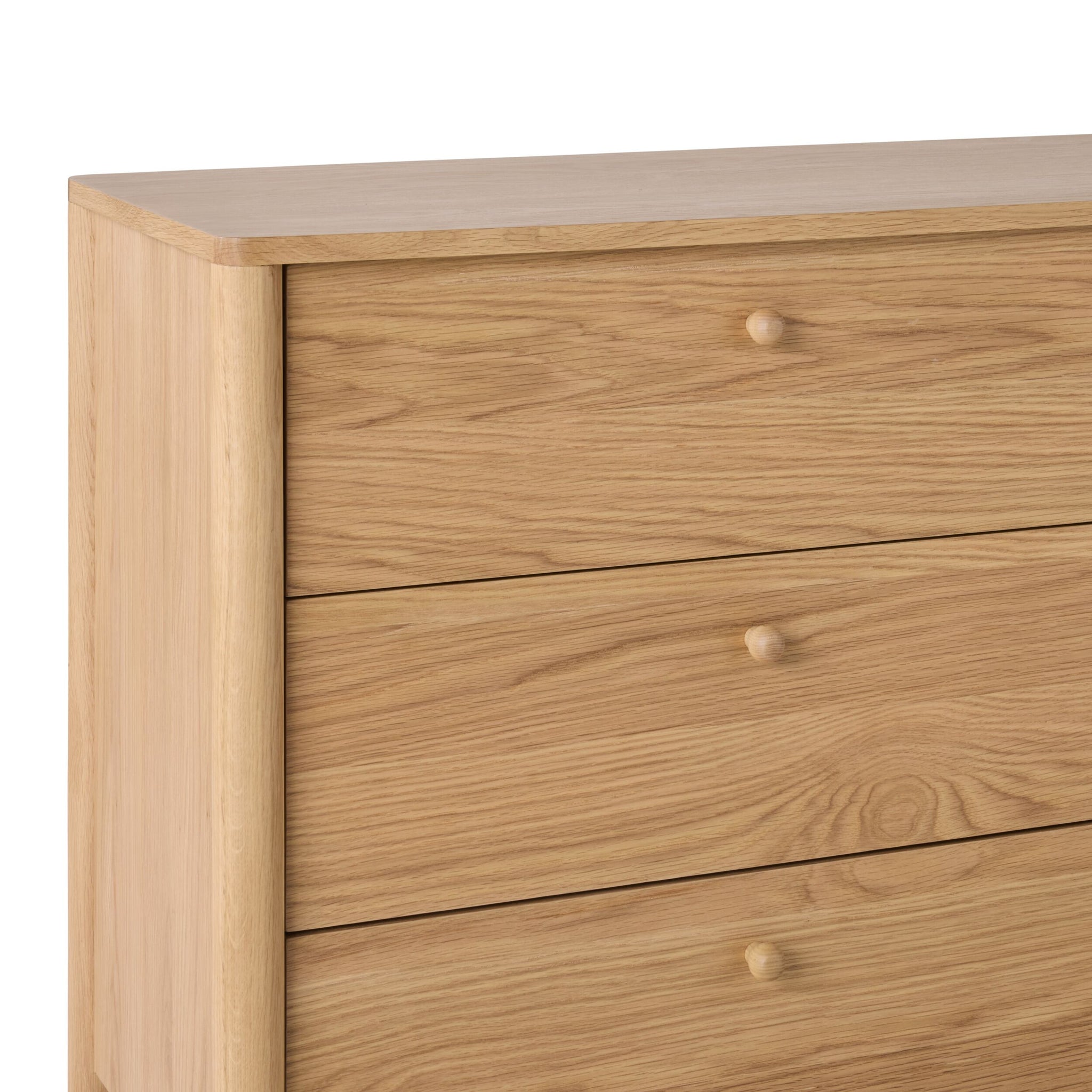 Spintara 6 Drawer Low Chest Light Oak