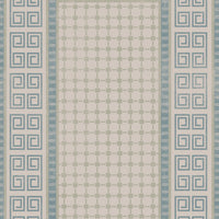 Paros Silky Soft Washable Doormat 60x90cm Ocean