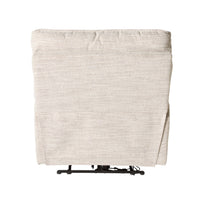 Dillon 1 Seater Recliner Natural Textured Slub