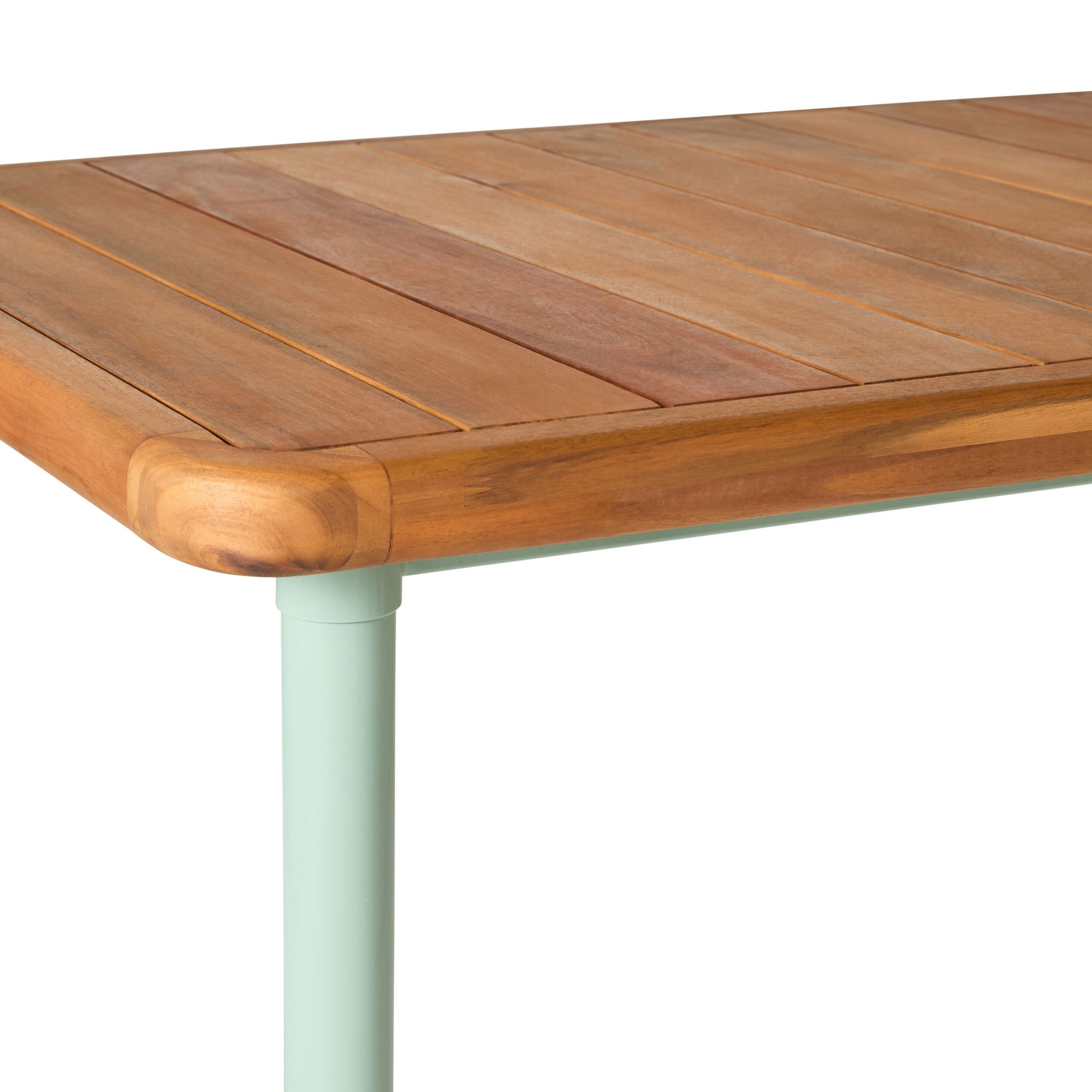 Ellie Outdoor Dining Table 260cm Smoke Green