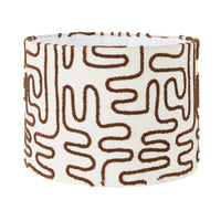 Embroidered Nomad Shade Latte 35cm