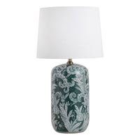 Sage Garden Ceramic Jar Table Lamp 38x33x28cm