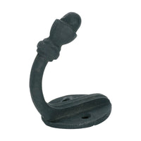 3948 Robe Hook Acorn Iron Matte Black H45xP70mm