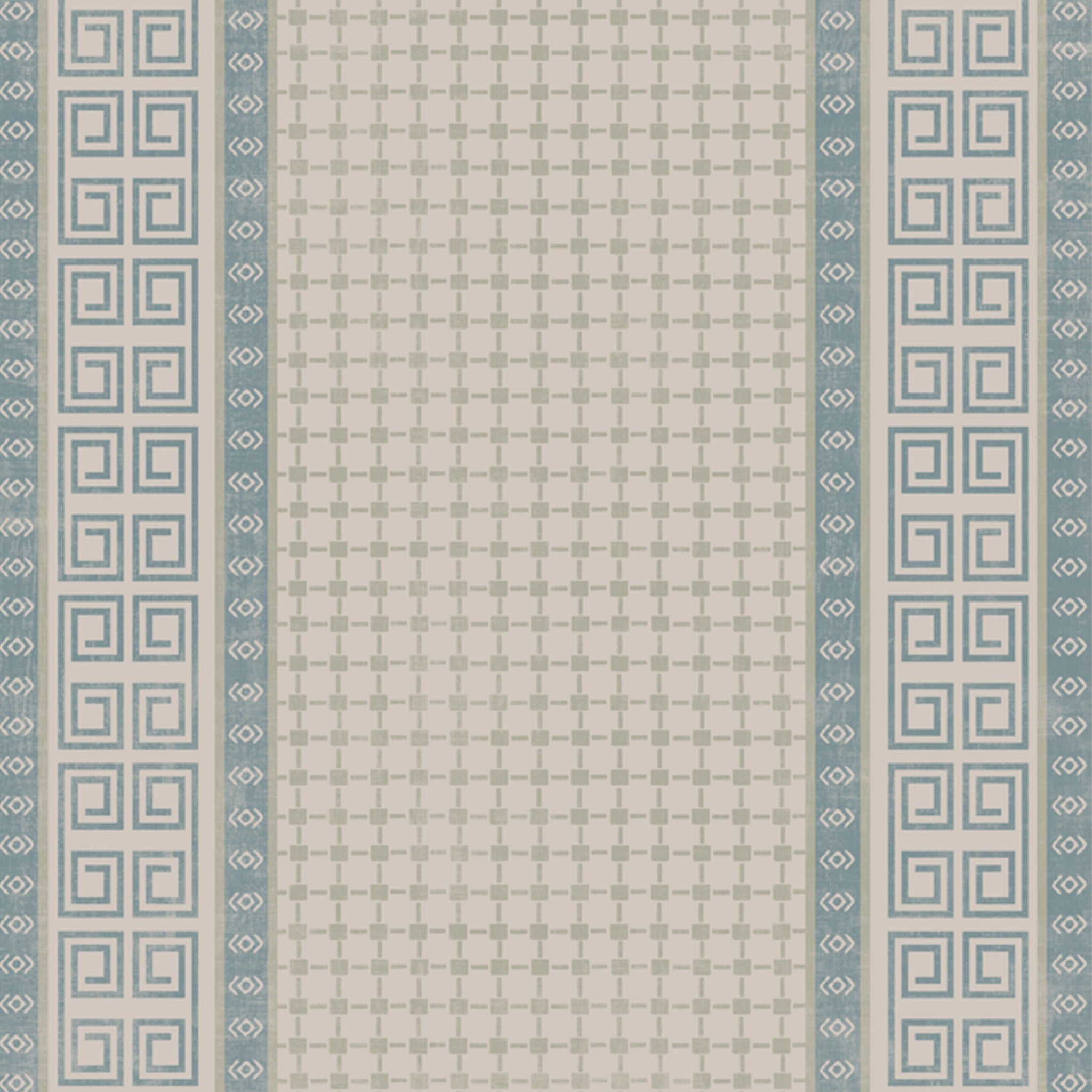 Paros Silky Soft Washable Runner 80x200cm Ocean