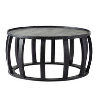 Ink Round Coffee Table Black