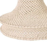 Julio Cotton Rope Pendant White 50x30cm - SHADE ONLY