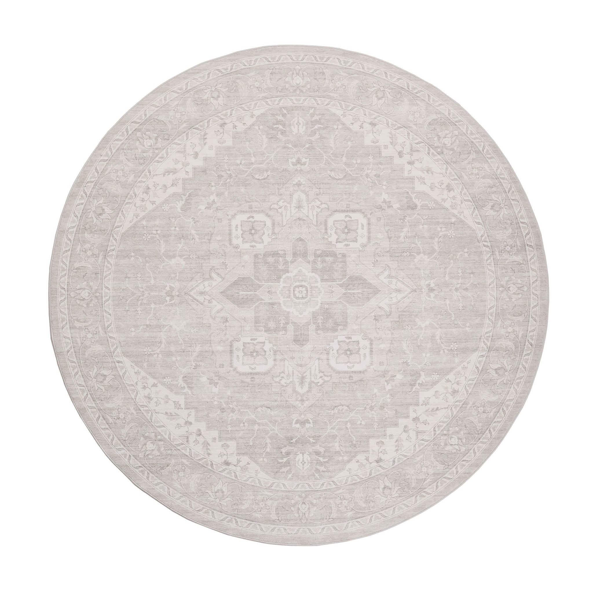Hamam Round Washable Rug 200cm