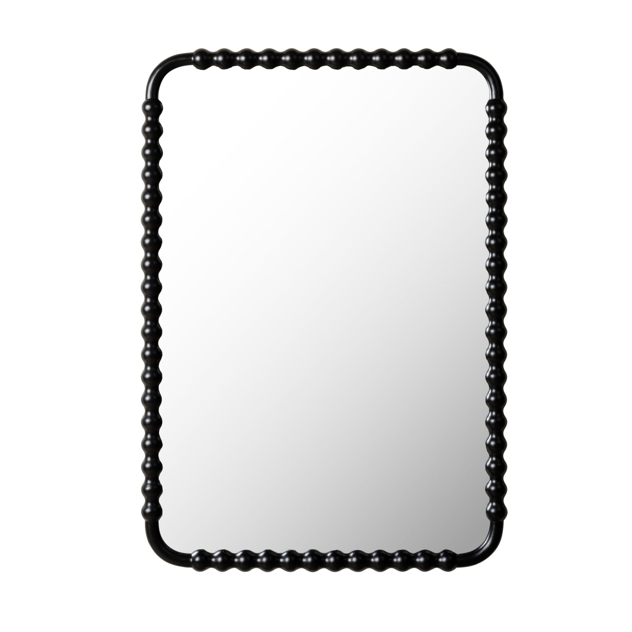Orla Bobbin Wall Mirror Black
