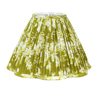 Loni Scallop Tapered Shade Citron Green 35cm