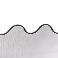 Wave Fire Screen Black