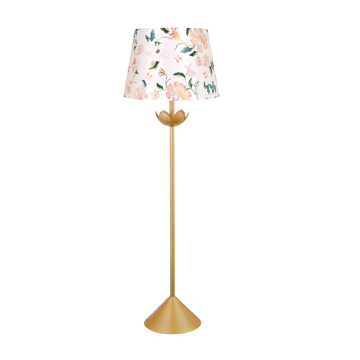 Arabella Gold Floor Lamp 155cm