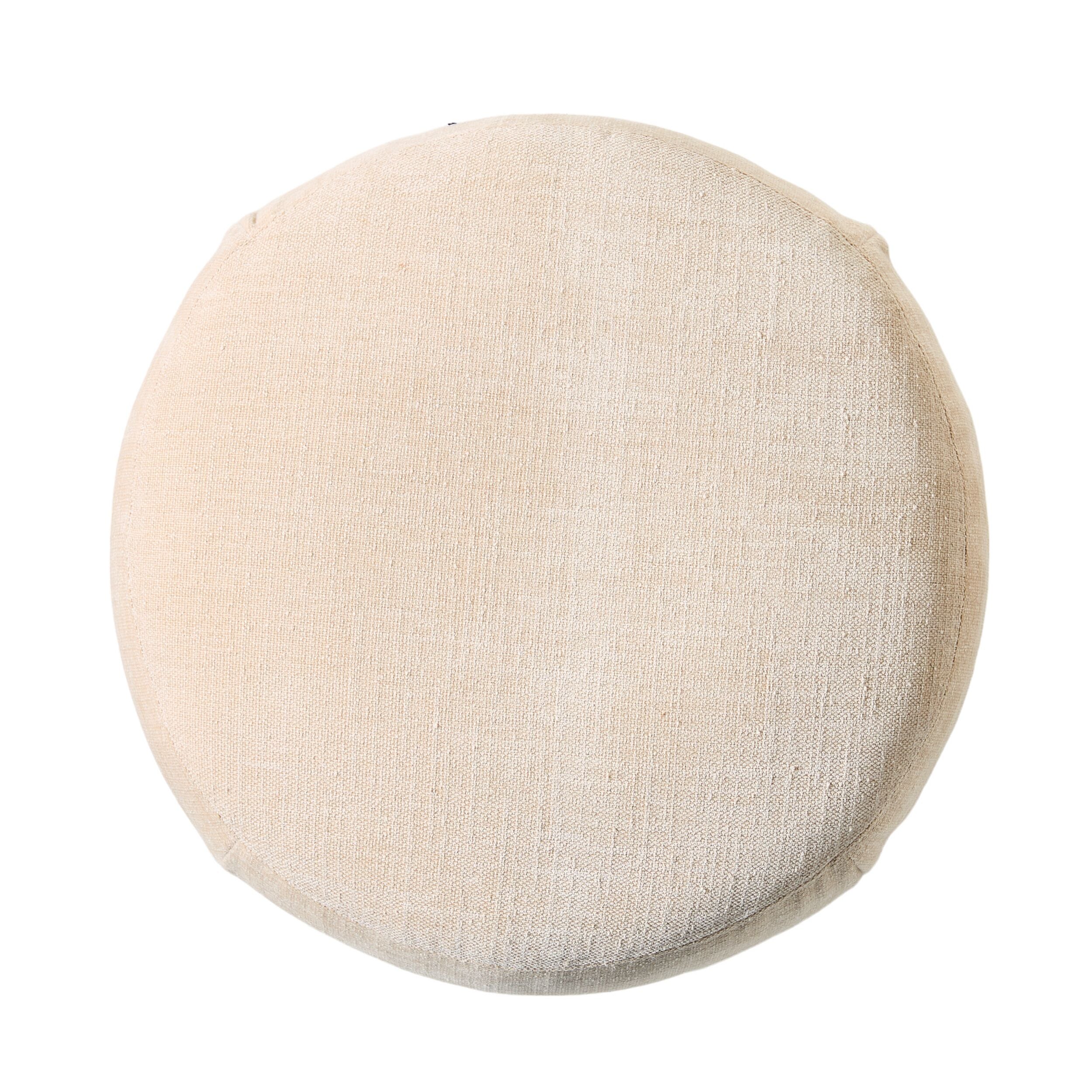 Tango Round Ottoman Small Solace Oat