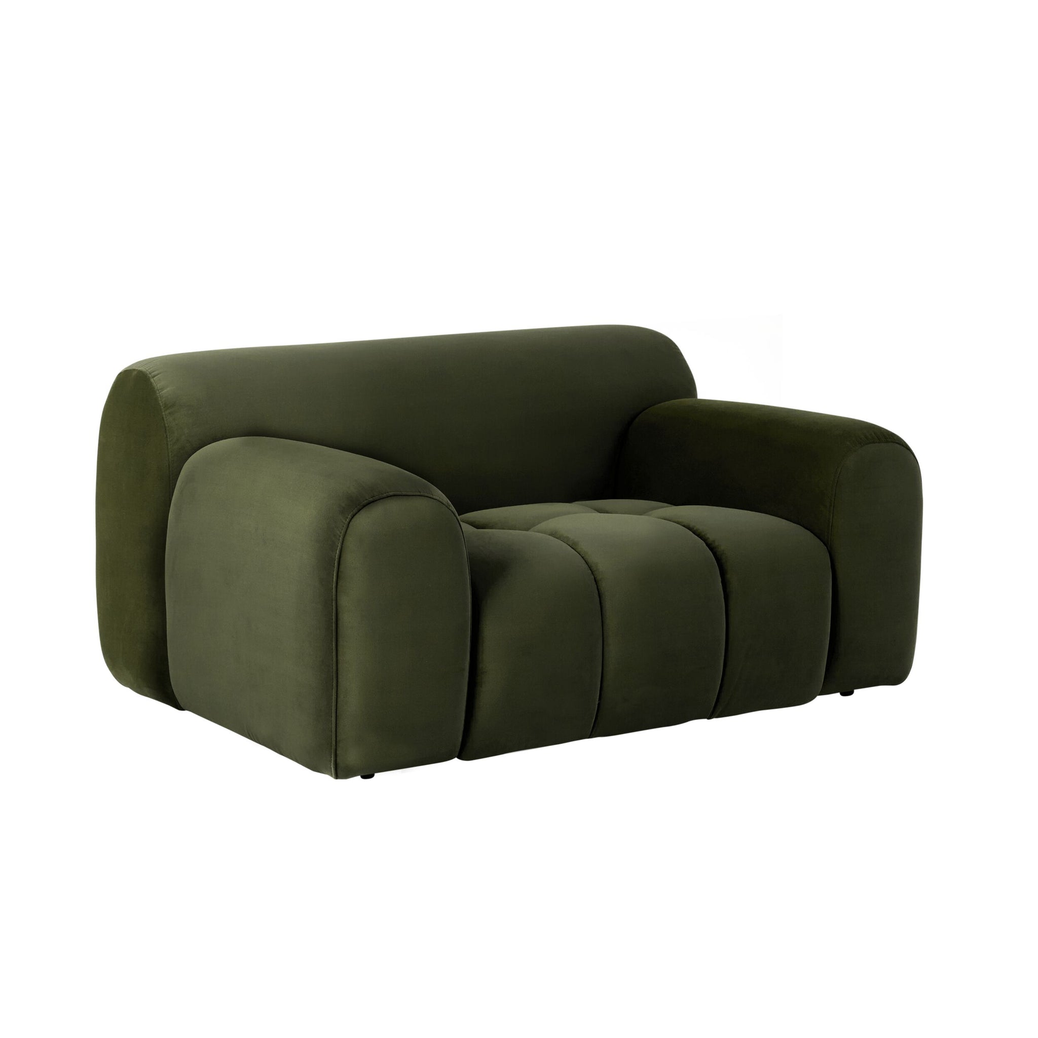 Alexis Armchair Velvet Eucalyptus