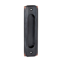 1576 Sliding Door Pull Traditional Antique Copper H150xW43mm