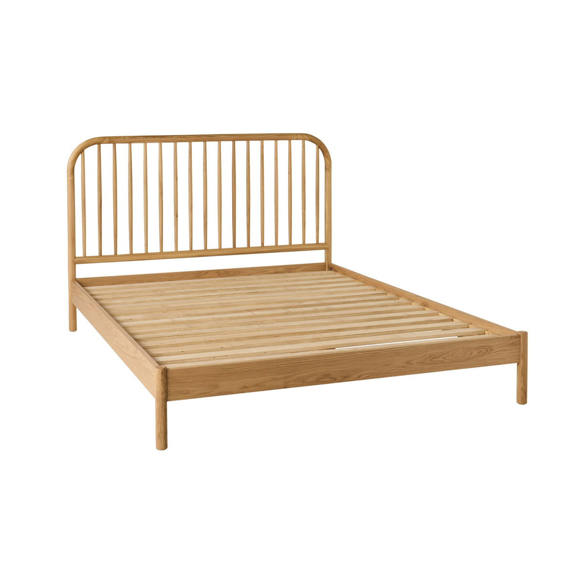 Spintara King Bed Light Oak (NZ Super King)