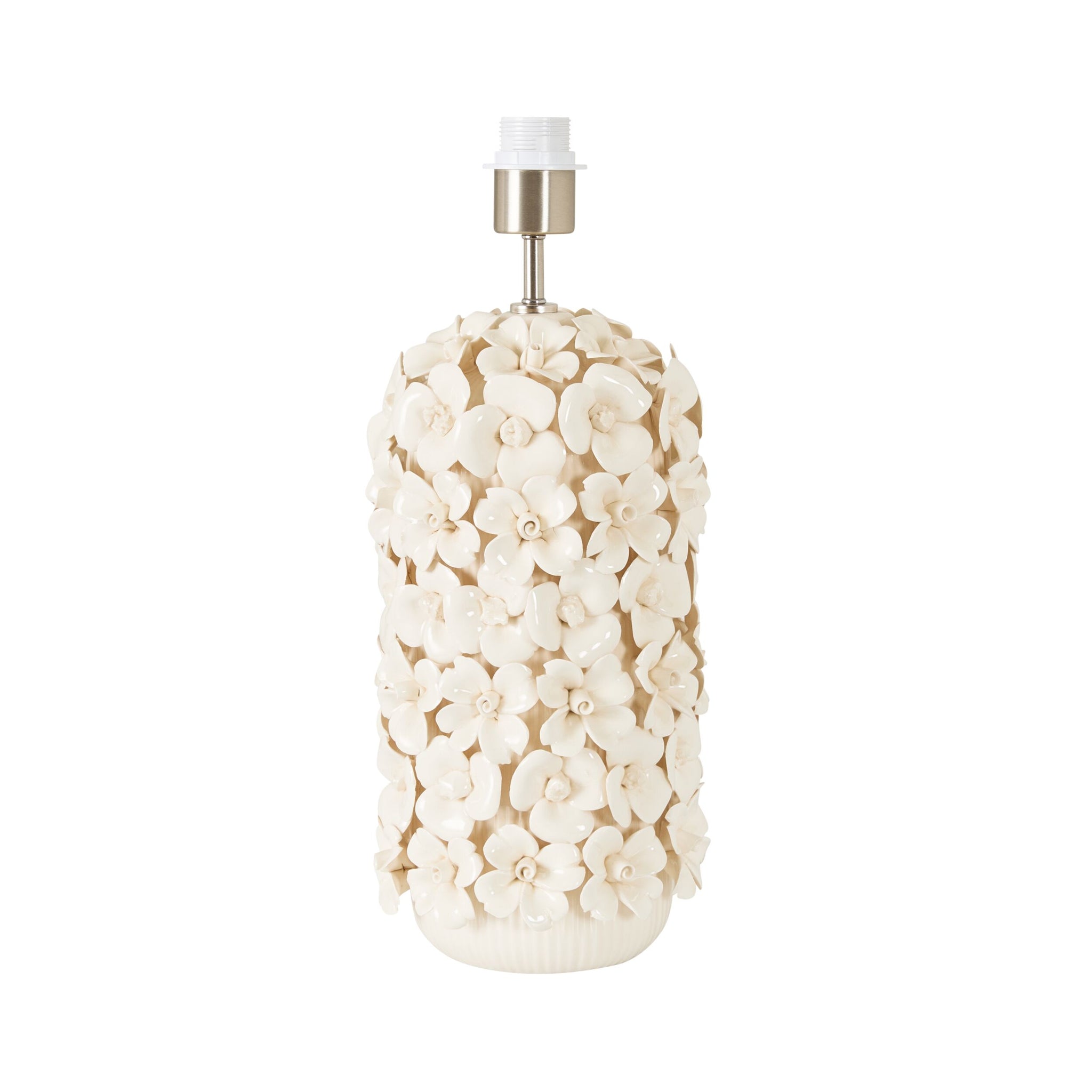 Floria Table Lamp Ivory Base Only 18x35cm