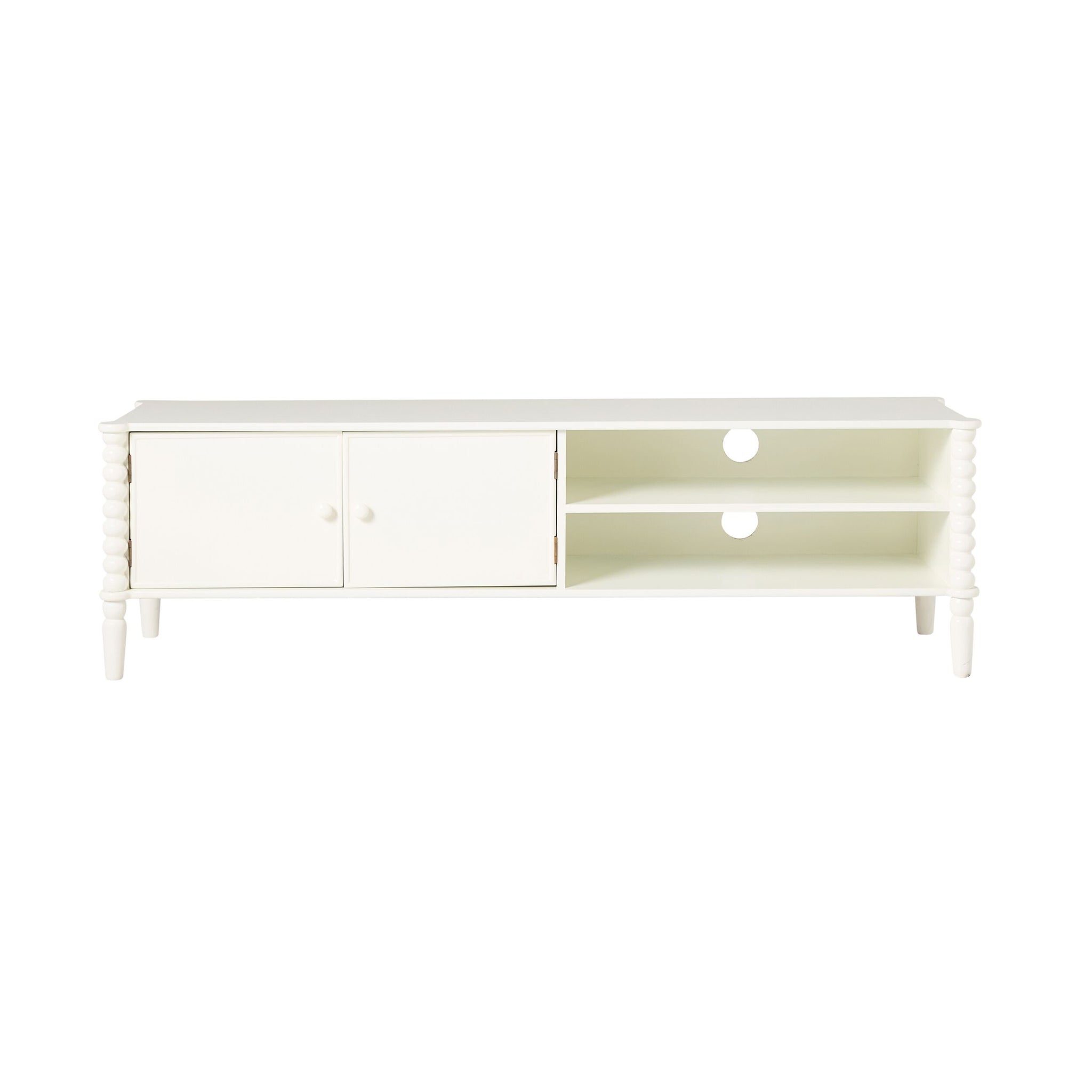 Maisie Entertainment Unit White