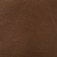 Hamptons French Linen Cushion Chocolate 50x50cm