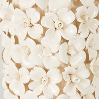 Floria Table Lamp Ivory Base Only 18x35cm