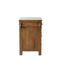 Oakford Workbench With Wine Rack - Oak Timber Top 950x580x900mm