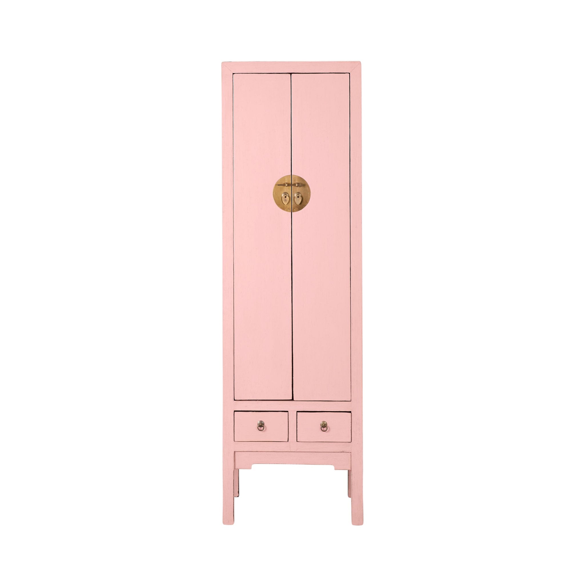 Sansha Narrow Wedding Cabinet Blush Pink