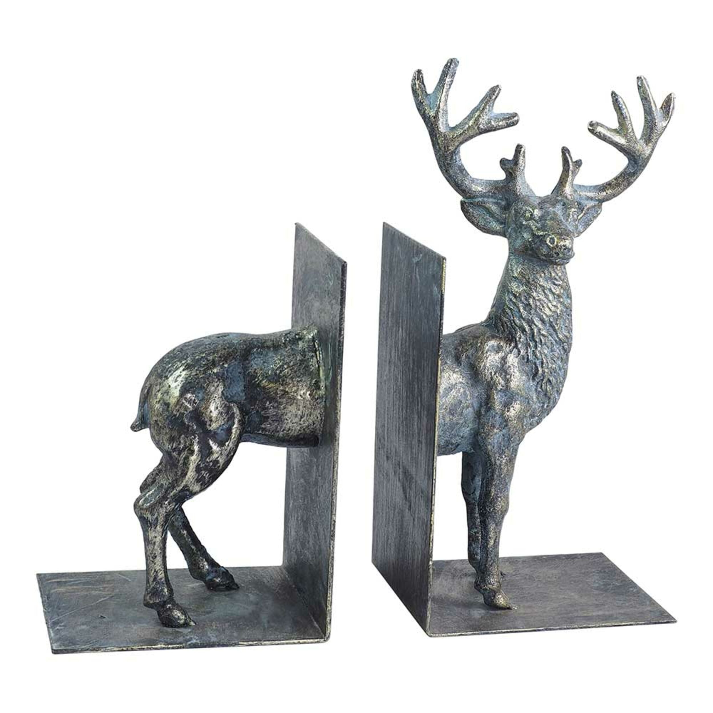 Stag Book Ends 26x10cm