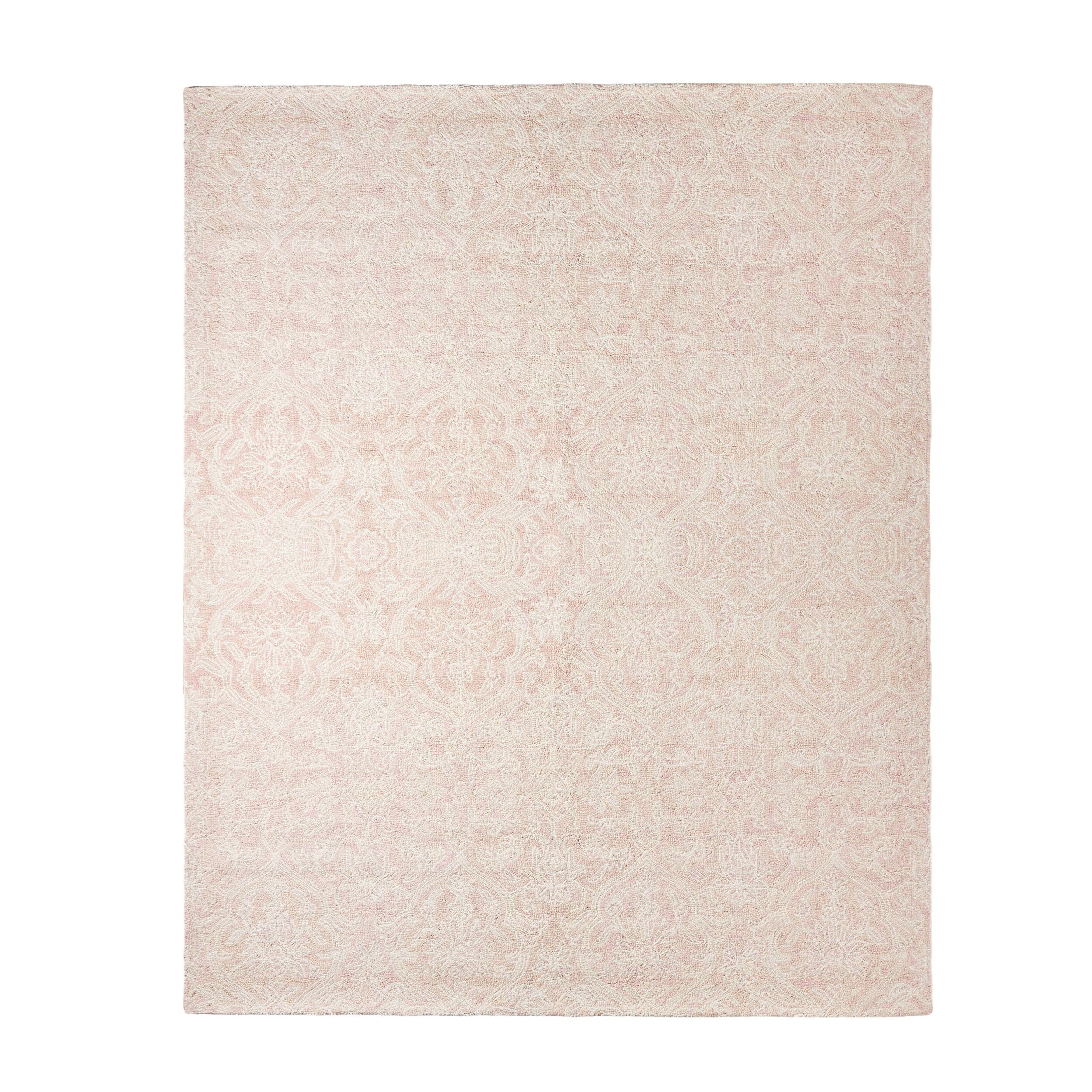 Dreamtime Floral Blush Pink Rug 300x240cm