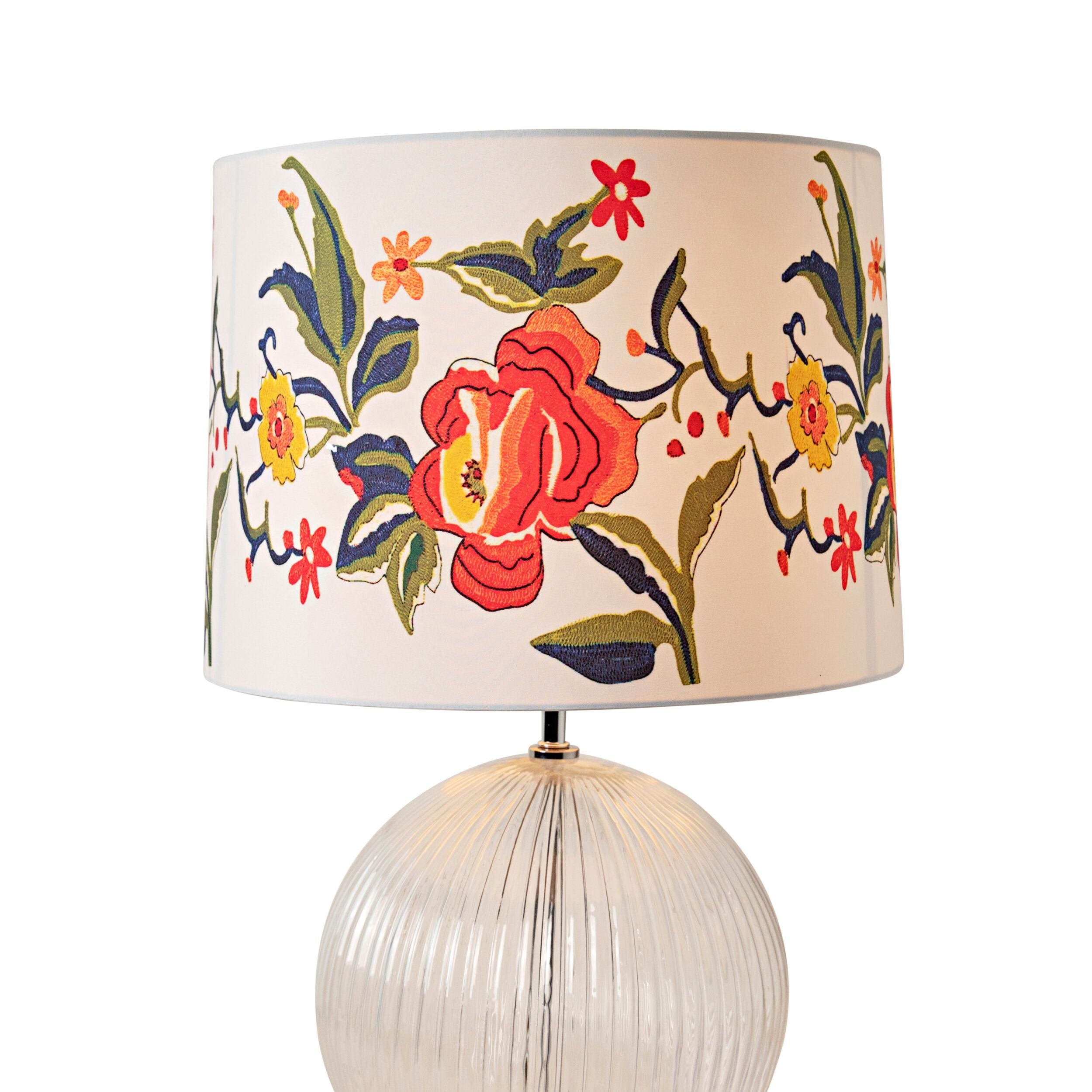 Sierra Embroidery Print Table Lamp 55cm