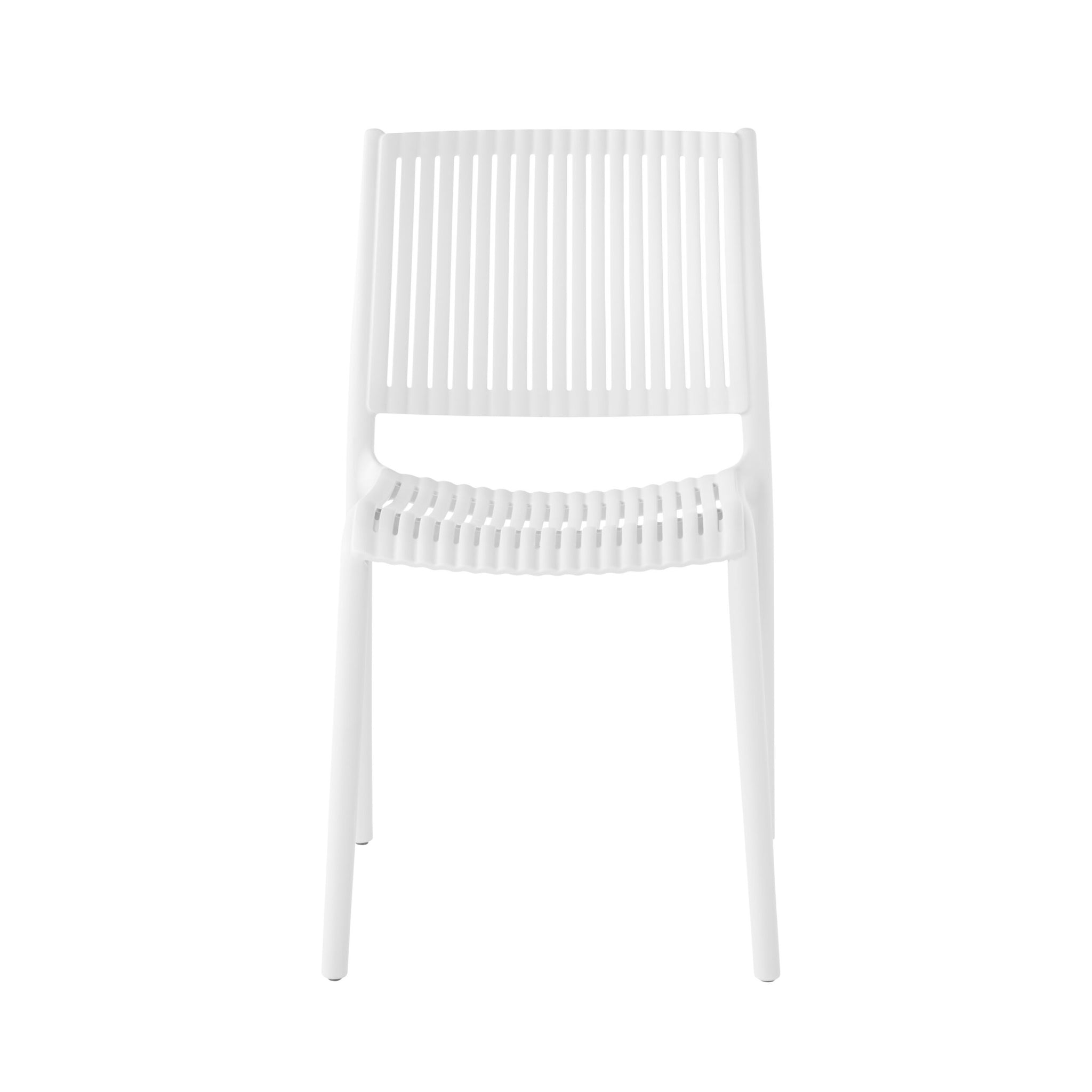 Ripples Dining Chair White