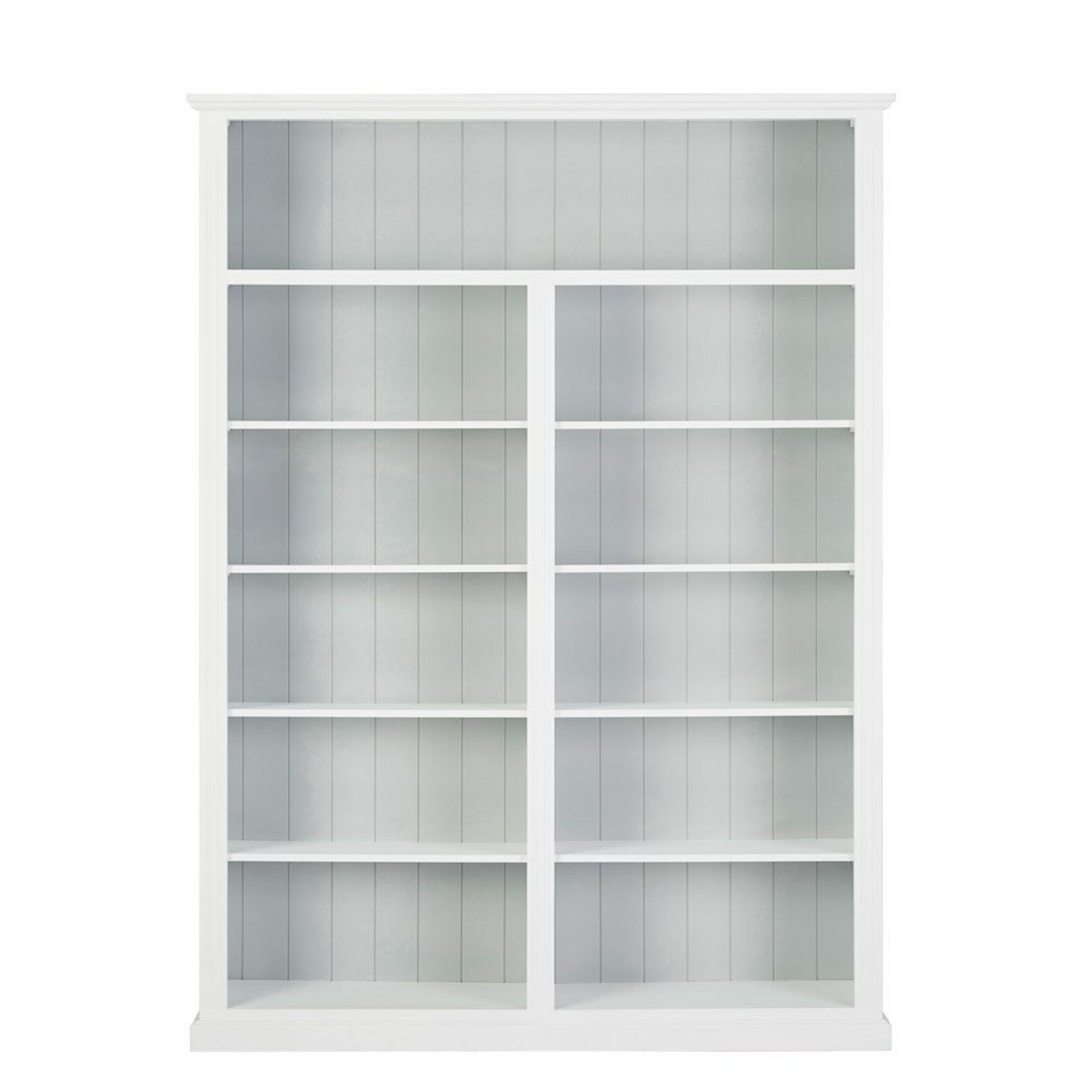 Armand Large Bookcase 210 x 150cm White