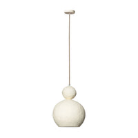 Esme Pendant Antique White 25x25x35cm